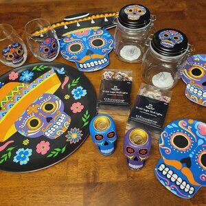 Lot of Sugar Skull Items ~ All New With Tags